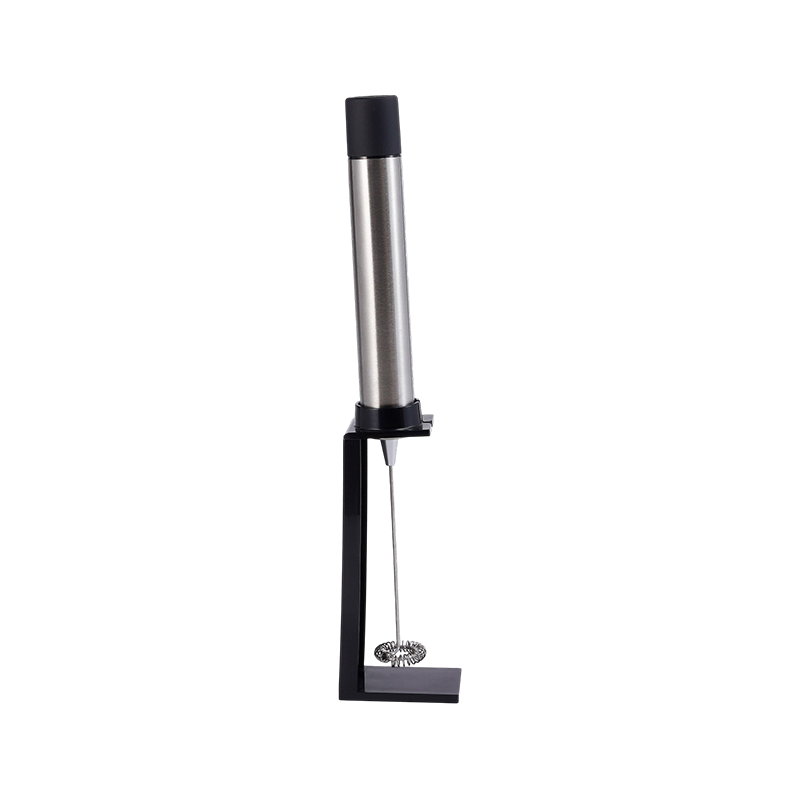 Spumator electric automat de lapte din otel inoxidabil cu baza